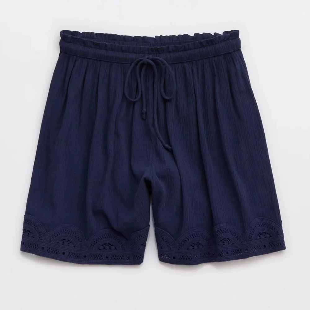 Like new - Aerie Off-duty Gauze Boxer - Picture 2 of 4